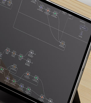Workflow d’automatisation avec n8n Écran montrant un workflow automatisé construit avec l’outil n8n